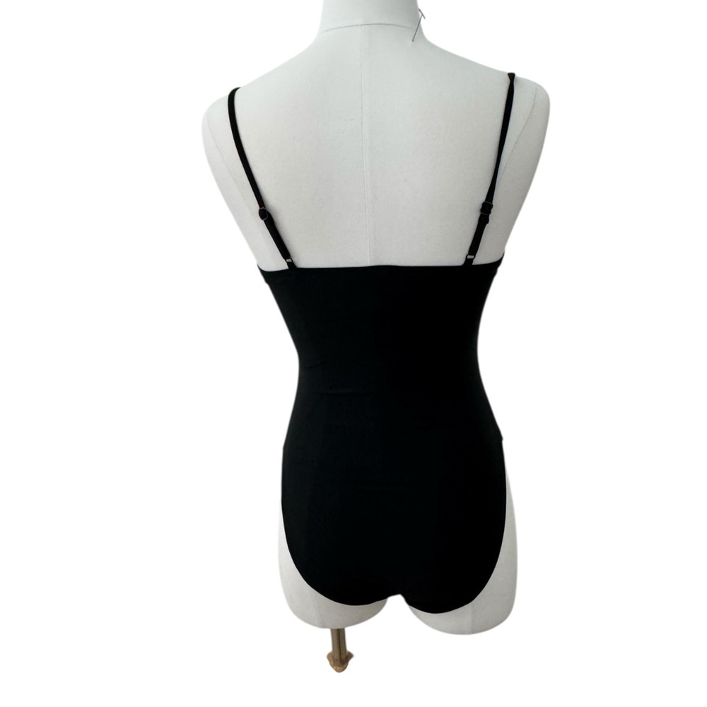 J. Crew Heritage Balconette Underwire One Piece Swimsuit in Black NWT - Picture 8 of 9